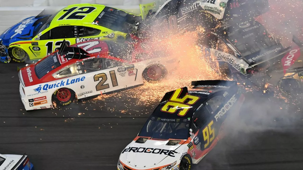 What are some criticisms of NASCAR racing?