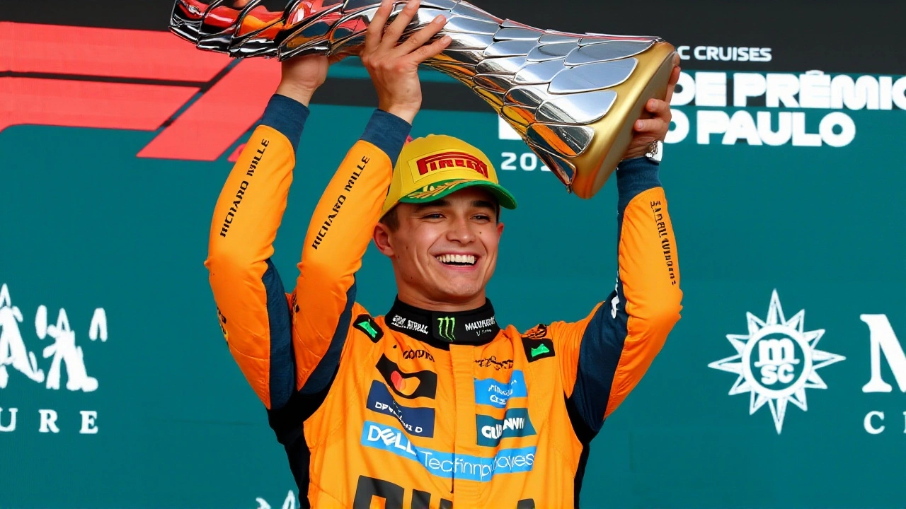 Norris wins Sao Paulo GP, extends championship lead as Verstappen’s title hopes fade